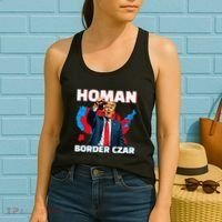 Border Czar Tom Homan Trump President Elect Maga Support Women's Tank Top thumb 2