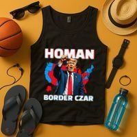 Border Czar Tom Homan Trump President Elect Maga Support Tank Top thumb 4