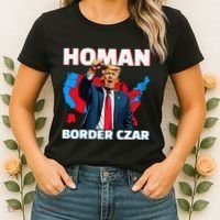 Border Czar Tom Homan Trump President Elect Maga Support Women's T-Shirt thumb 2