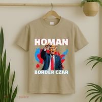 Border Czar Tom Homan Trump President Elect Maga Support T-Shirt thumb 2