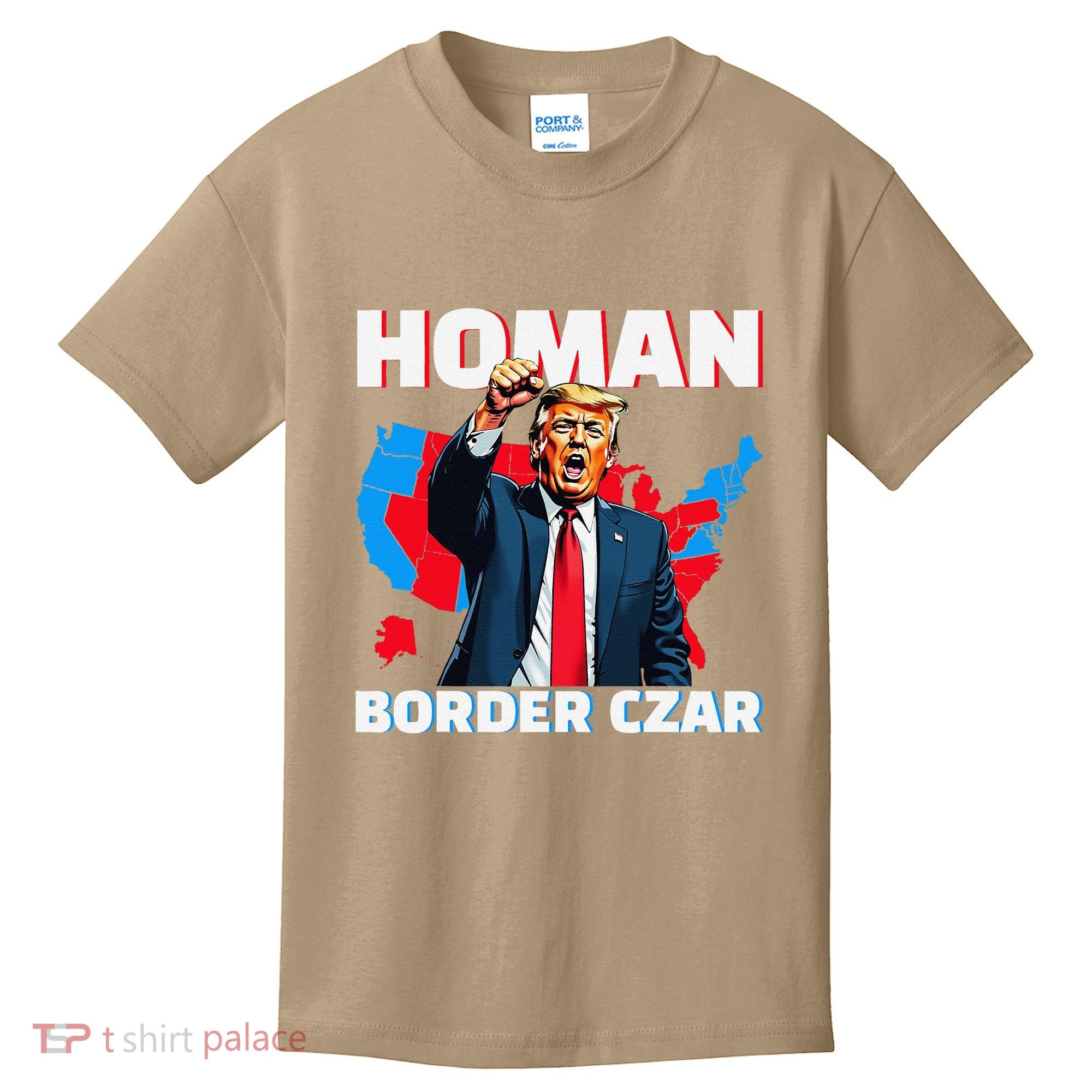 Border Czar Tom Homan Trump President Elect Maga Support Kids T-Shirt