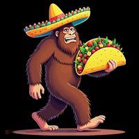 Bigfoot Carrying Taco Funny Cinco De Mayo Sombrero Coffee Mug thumb 5