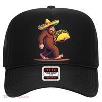 Bigfoot Carrying Taco Funny Cinco De Mayo Sombrero Hat thumb 0