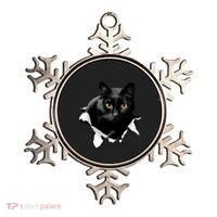 Black Cat Torn Cloth Gifts For Cat Lover Cat Dad Cat Mom Ornament thumb 0