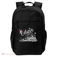 Believe Christmas Train Holiday Backpack thumb 0
