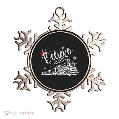 Believe Christmas Train Holiday Ornament