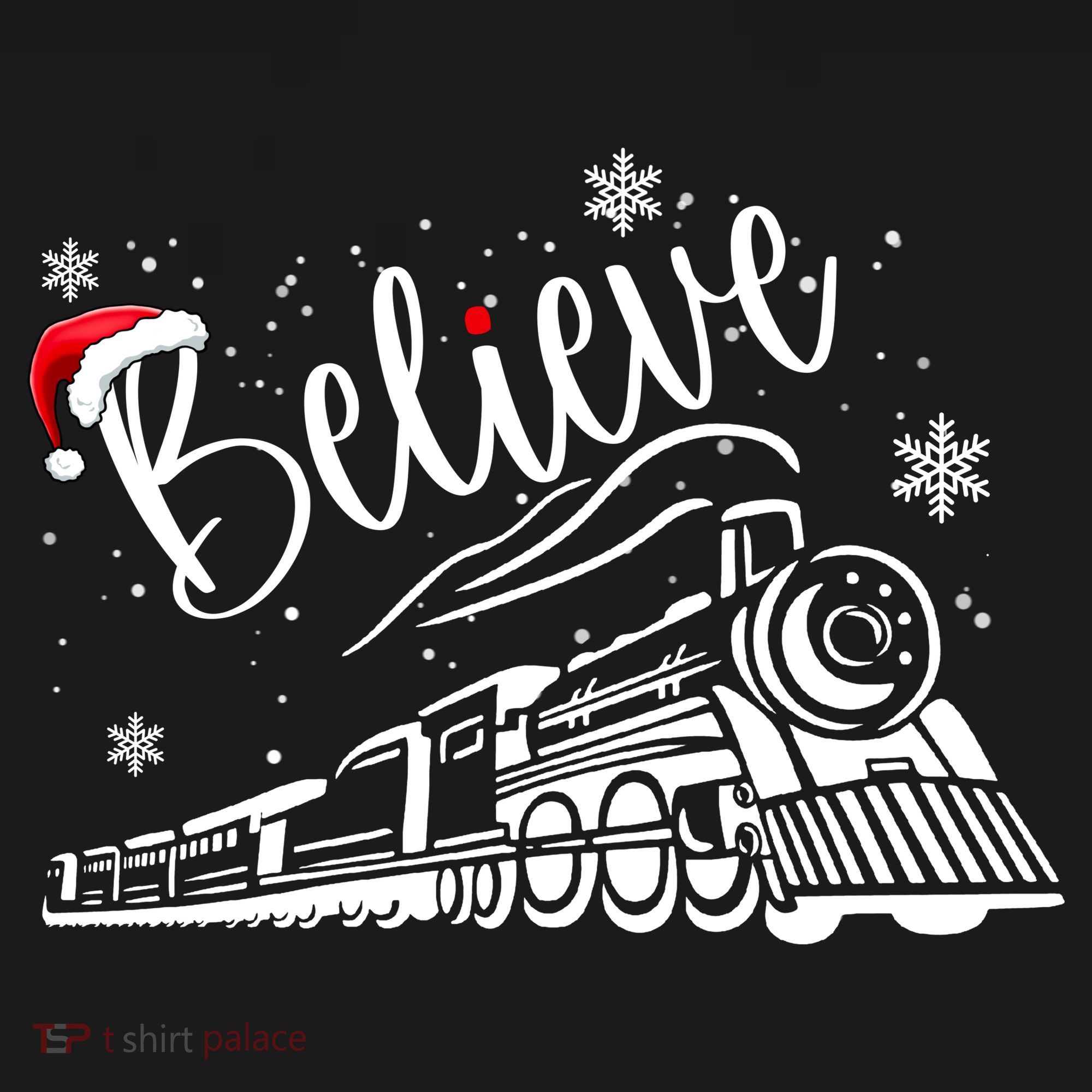 Believe Christmas Train Holiday Ornament