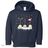Banjo Christmas Tree With Santa Hat Xmas Toddler Hoodie thumb 0