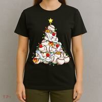 Baseball Christmas Tree Holiday PJs for Players & Coaches T-Shirt thumb 4