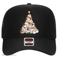 Baseball Christmas Tree Holiday PJs for Players & Coaches Hat thumb 0