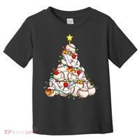 Baseball Christmas Tree Holiday PJs for Players & Coaches Toddler T-Shirt thumb 0