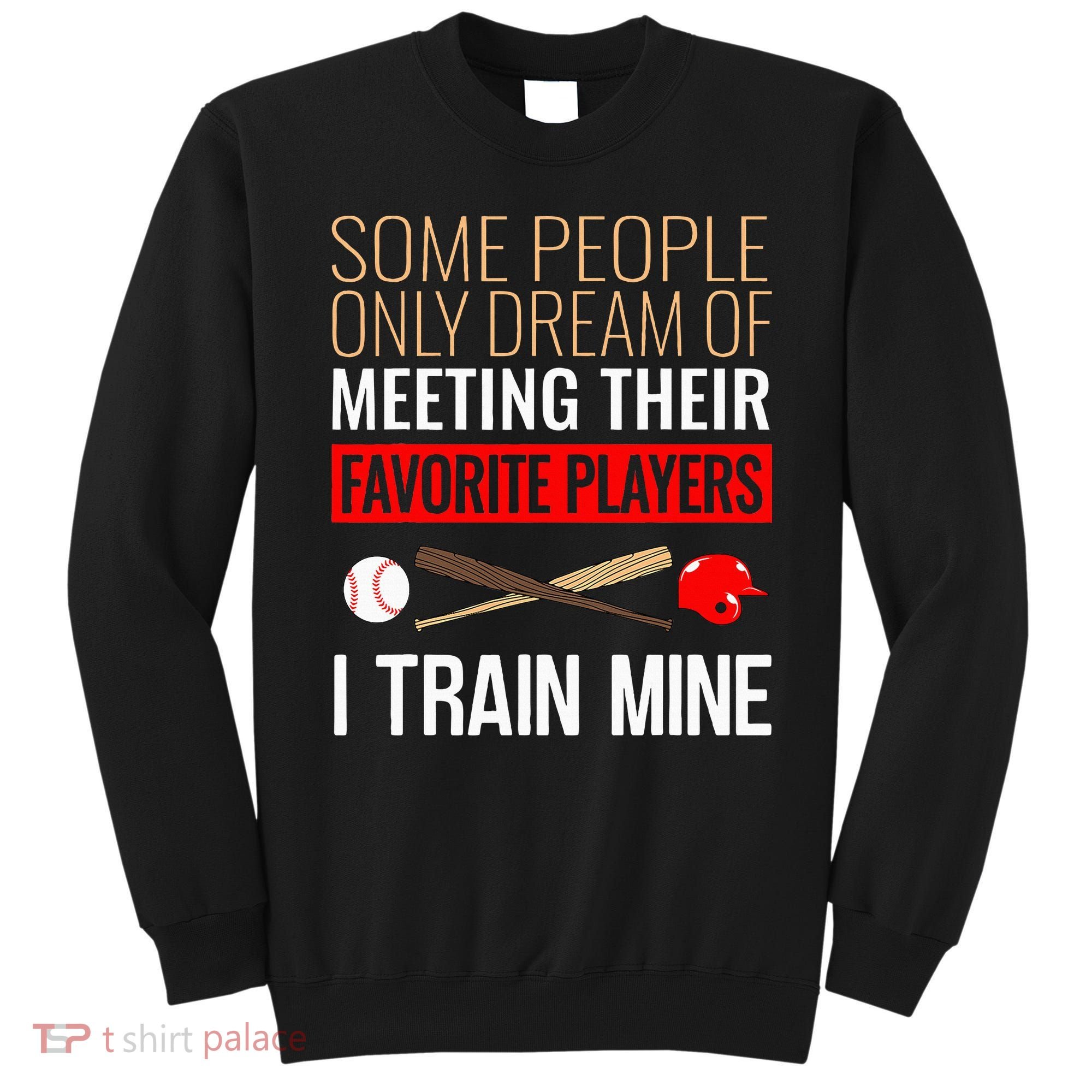Baseball Coach Trainer Bat And Ball Sports Lover Quote Sweatshirt