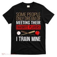 Baseball Coach Trainer Bat And Ball Sports Lover Quote T-Shirt thumb 0
