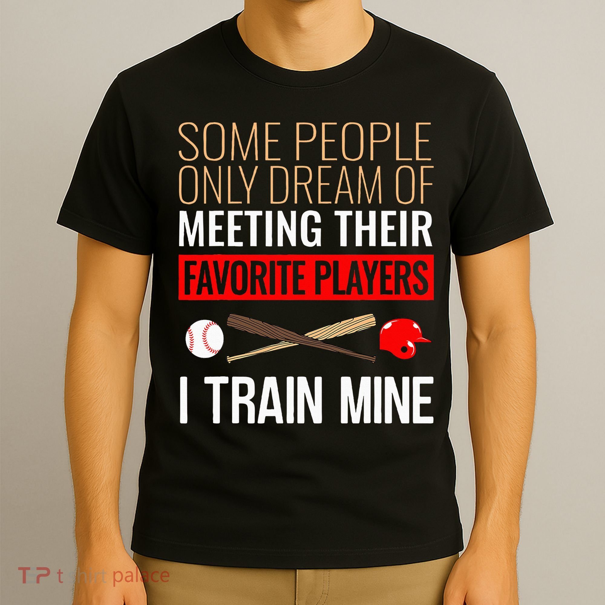 Baseball Coach Trainer Bat And Ball Sports Lover Quote T-Shirt