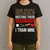 Baseball Coach Trainer Bat And Ball Sports Lover Quote T-Shirt thumb 4