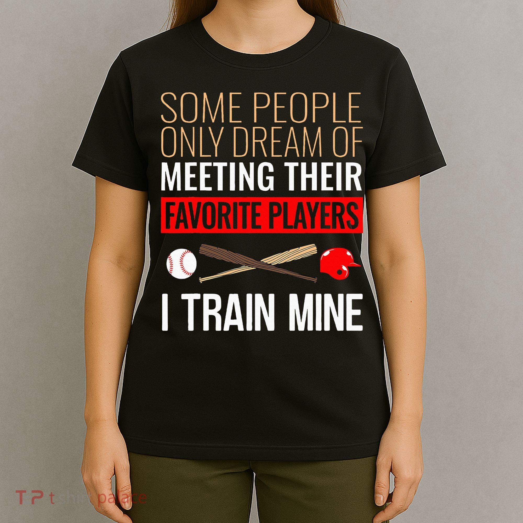 Baseball Coach Trainer Bat And Ball Sports Lover Quote T-Shirt