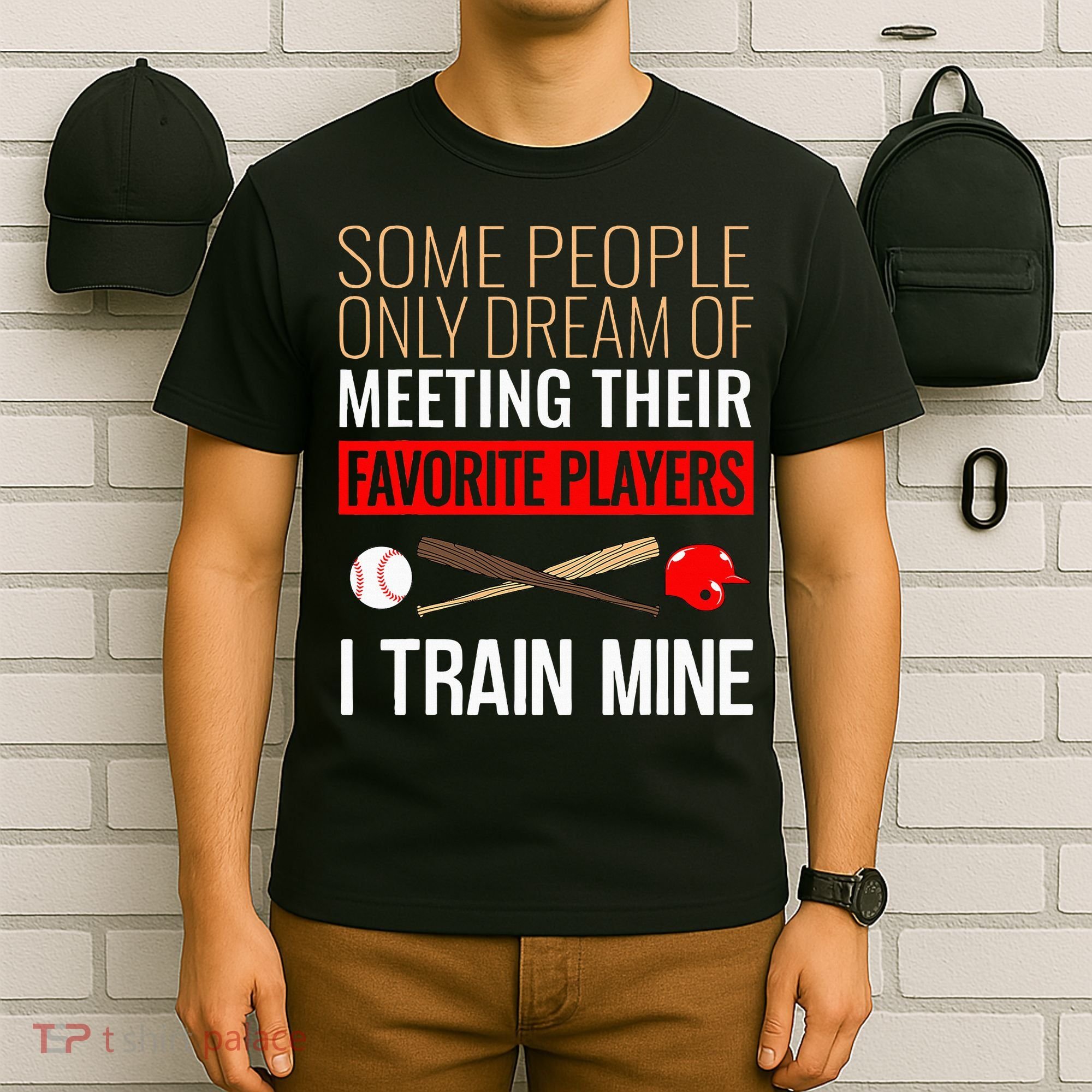 Baseball Coach Trainer Bat And Ball Sports Lover Quote T-Shirt