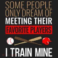 Baseball Coach Trainer Bat And Ball Sports Lover Quote Hat thumb 2