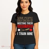 Baseball Coach Trainer Bat And Ball Sports Lover Quote Women's T-Shirt thumb 4