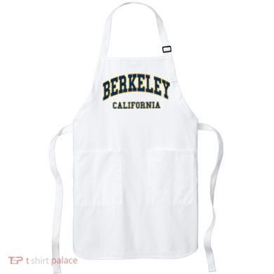 Berkeley California Throwback Design Classic Apron