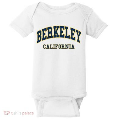 Berkeley California Throwback Design Classic Baby Bodysuit