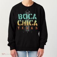 Boca Chica Texas Starship Cool Retro Women's Sweatshirt thumb 0