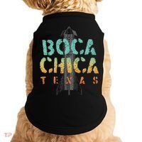 Boca Chica Texas Starship Cool Retro Doggie Tank thumb 0