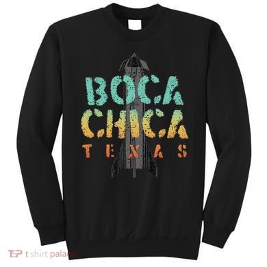 Boca Chica Texas Starship Cool Retro Sweatshirt