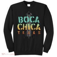 Boca Chica Texas Starship Cool Retro Sweatshirt thumb 0