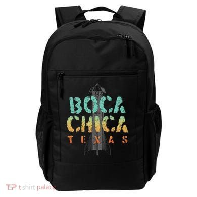 Boca Chica Texas Starship Cool Retro Backpack