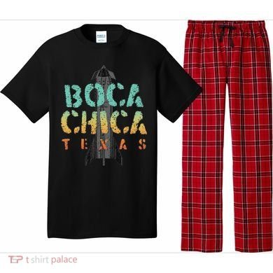 Boca Chica Texas Starship Cool Retro Pajama Set