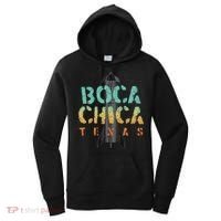 Boca Chica Texas Starship Cool Retro Women's Hoodie thumb 0