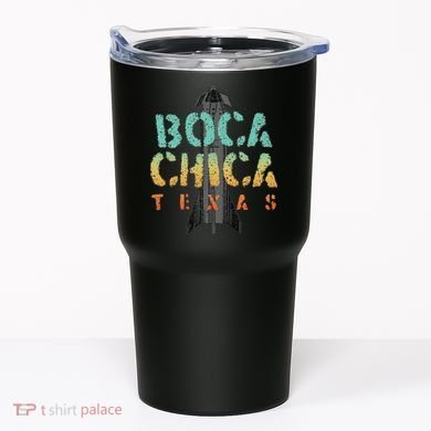 Boca Chica Texas Starship Cool Retro Tumbler