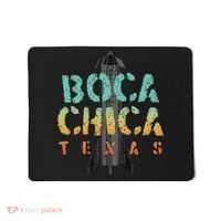 Boca Chica Texas Starship Cool Retro Mousepad thumb 0