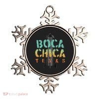Boca Chica Texas Starship Cool Retro Ornament thumb 0