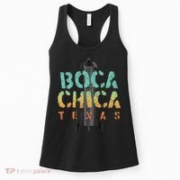 Boca Chica Texas Starship Cool Retro Women's Tank Top thumb 0