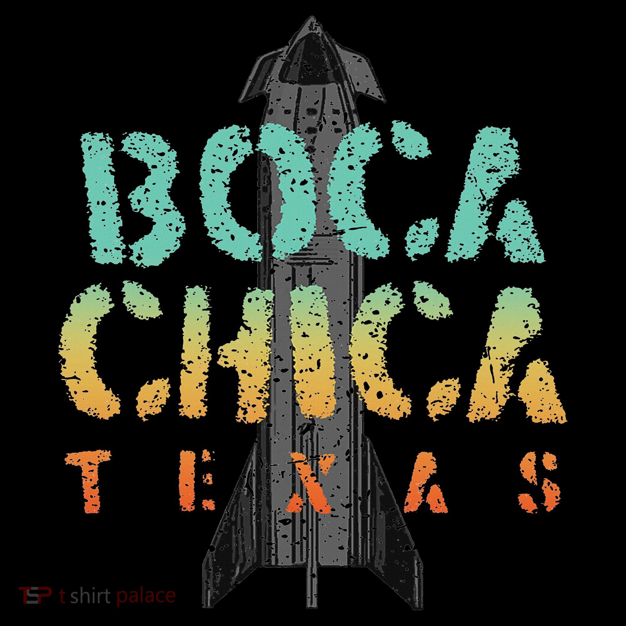 Boca Chica Texas Starship Cool Retro Women's Tank Top
