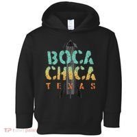 Boca Chica Texas Starship Cool Retro Toddler Hoodie thumb 0