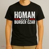 Border Czar Tom Homan Trump President Election Maga Support T-Shirt thumb 3