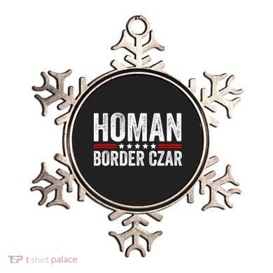 Border Czar Tom Homan Trump President Election Maga Support Ornament
