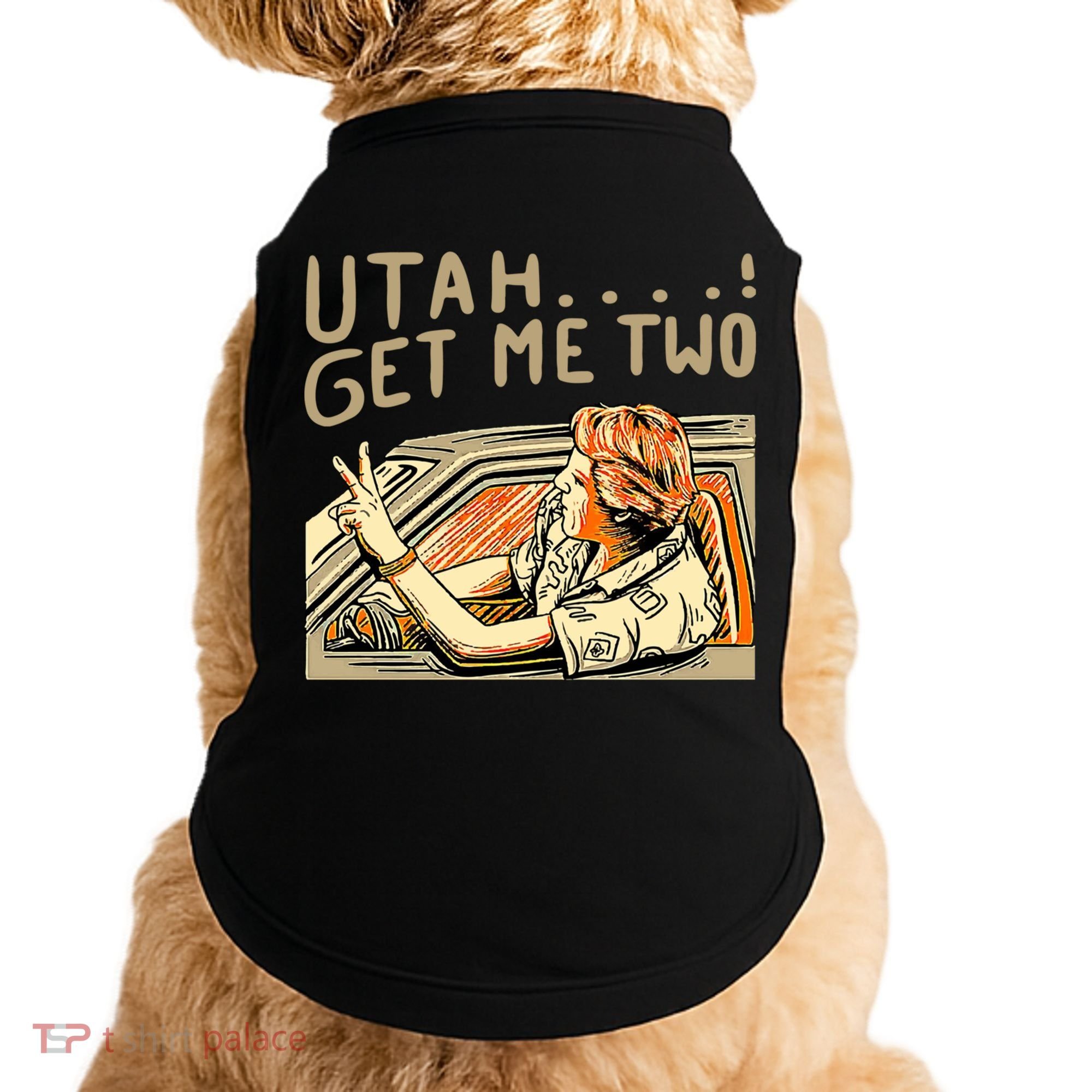 Baseball Chickie Utah Get Me Two Doggie Tank