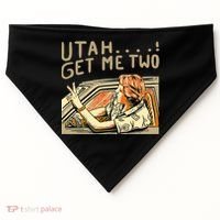 Baseball Chickie Utah Get Me Two USA-Made Doggie Bandana thumb 0