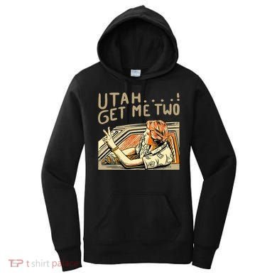 Baseball Chickie Utah Get Me Two Women's Hoodie