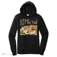 Baseball Chickie Utah Get Me Two Women's Hoodie thumb 0