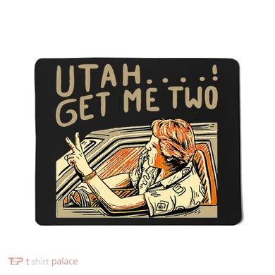 Baseball Chickie Utah Get Me Two Mousepad