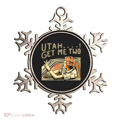 Baseball Chickie Utah Get Me Two Ornament