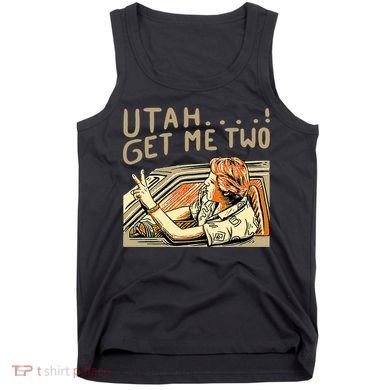 Baseball Chickie Utah Get Me Two Tank Top