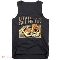 Baseball Chickie Utah Get Me Two Tank Top thumb 0