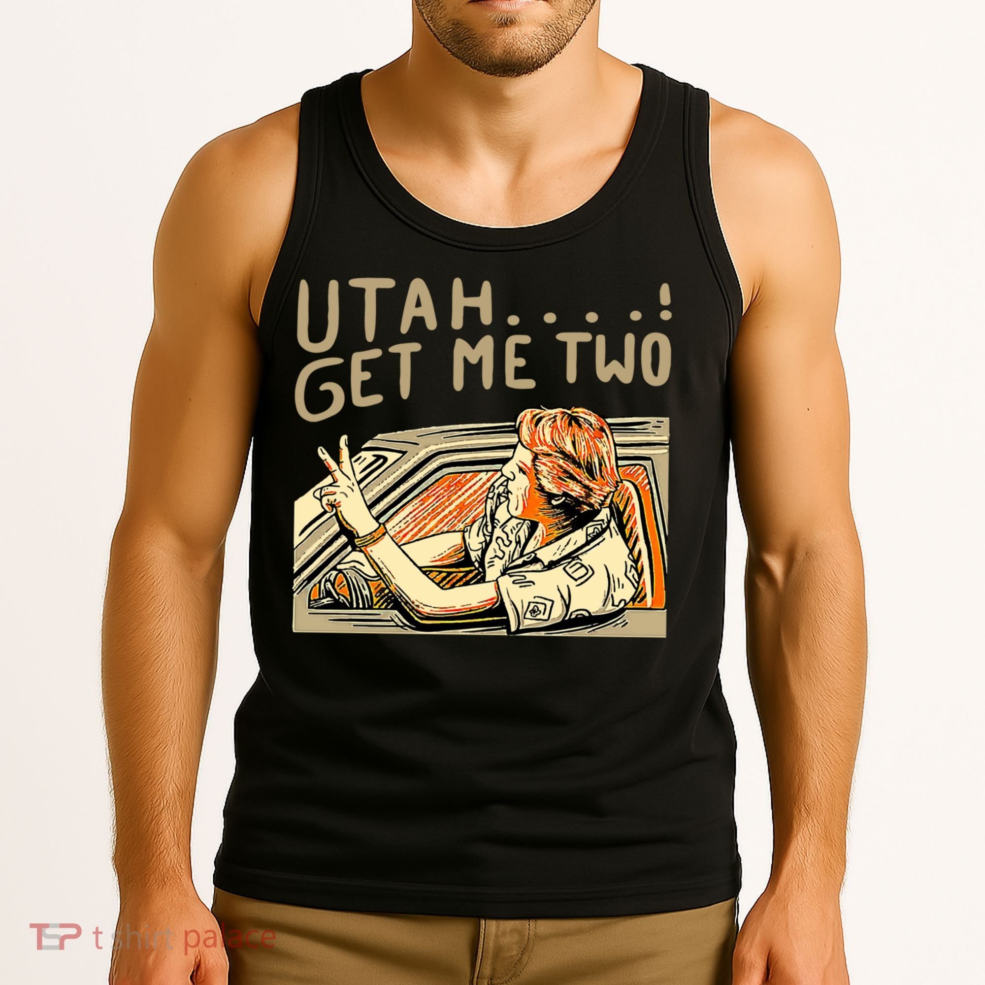 Baseball Chickie Utah Get Me Two Tank Top