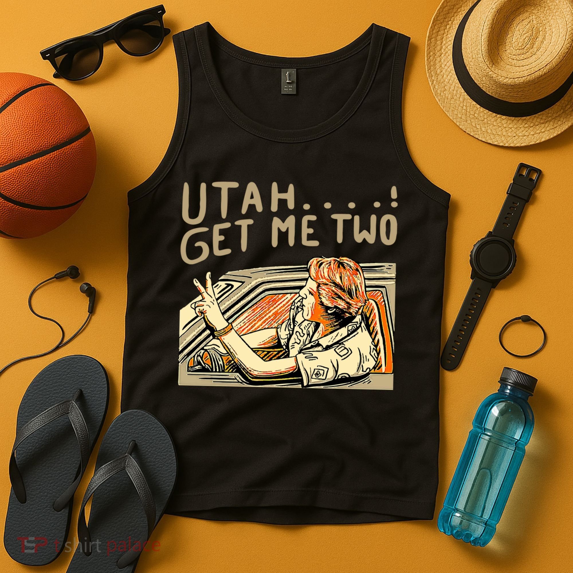 Baseball Chickie Utah Get Me Two Tank Top